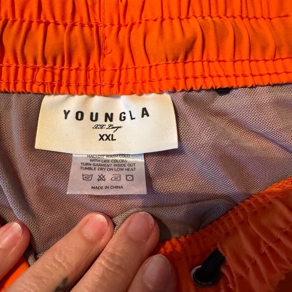 Young La 143 short short swim shorts men size xxl - Picture 3 of 3